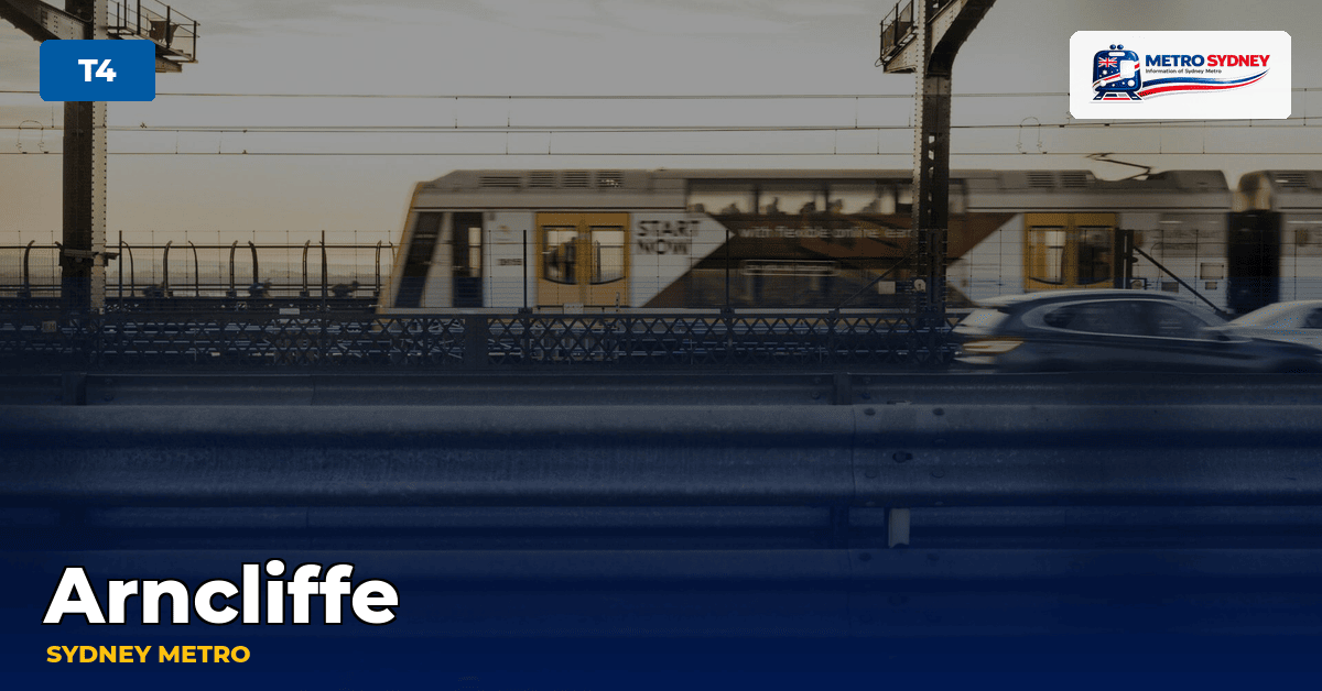 Arncliffe station — Sydney Metro