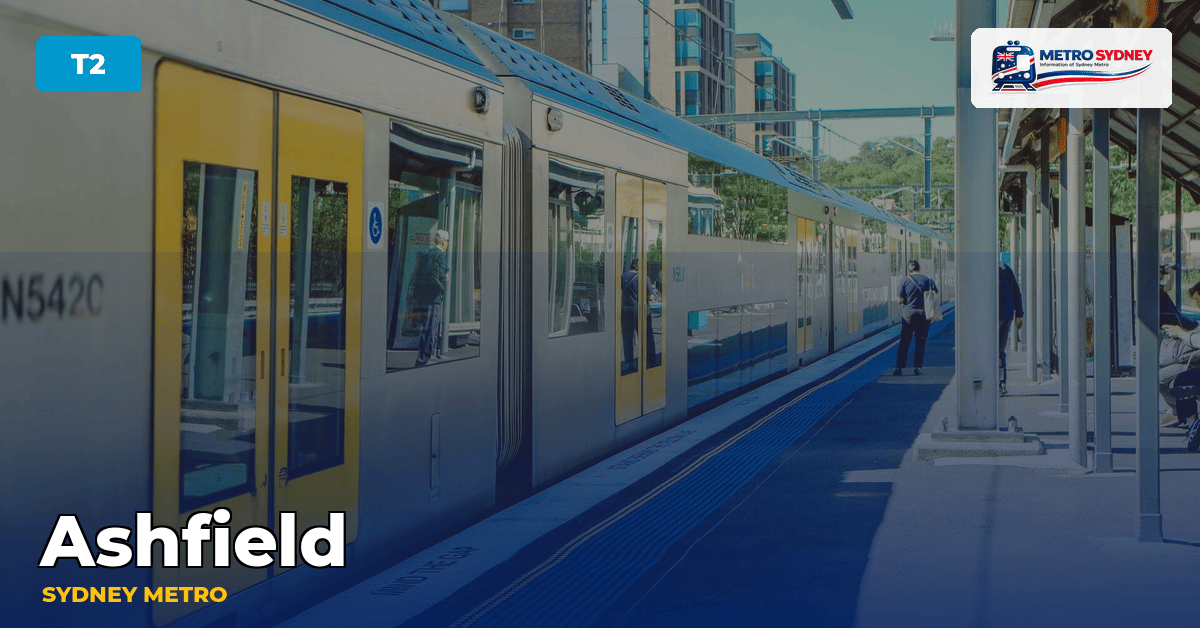 Ashfield station — Sydney Metro