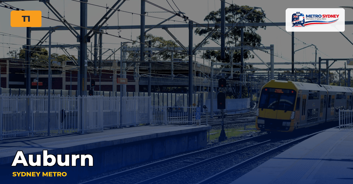 Auburn station — Sydney Metro