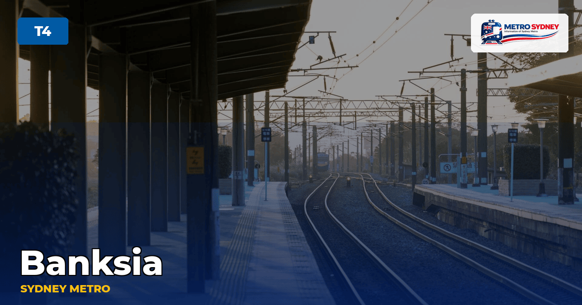 Banksia station — Sydney Metro