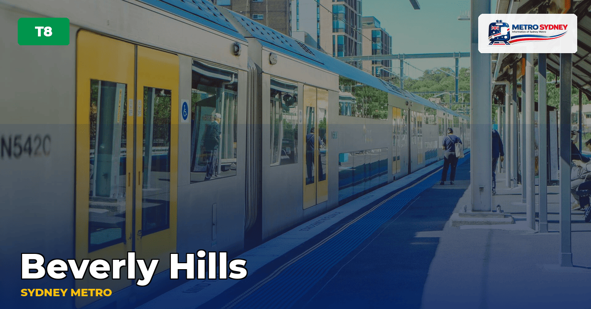 Beverly Hills station — Sydney Metro