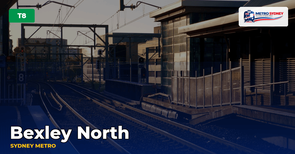 Bexley North station — Sydney Metro