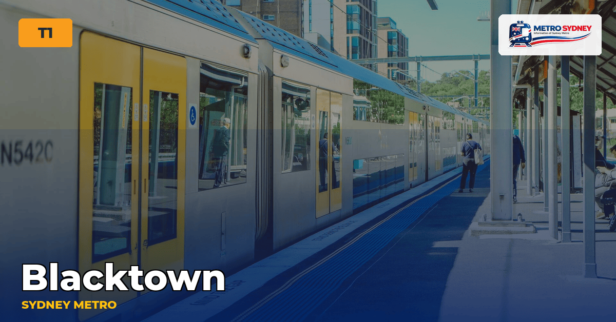 Blacktown station — Sydney Metro