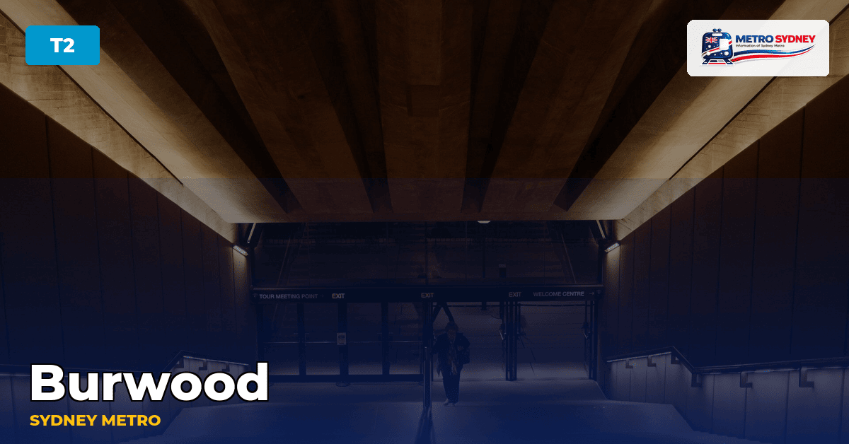 Burwood station — Sydney Metro
