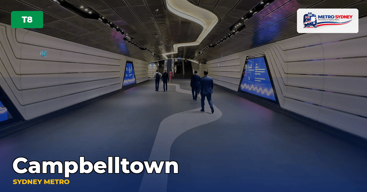 Campbelltown station — Sydney Metro