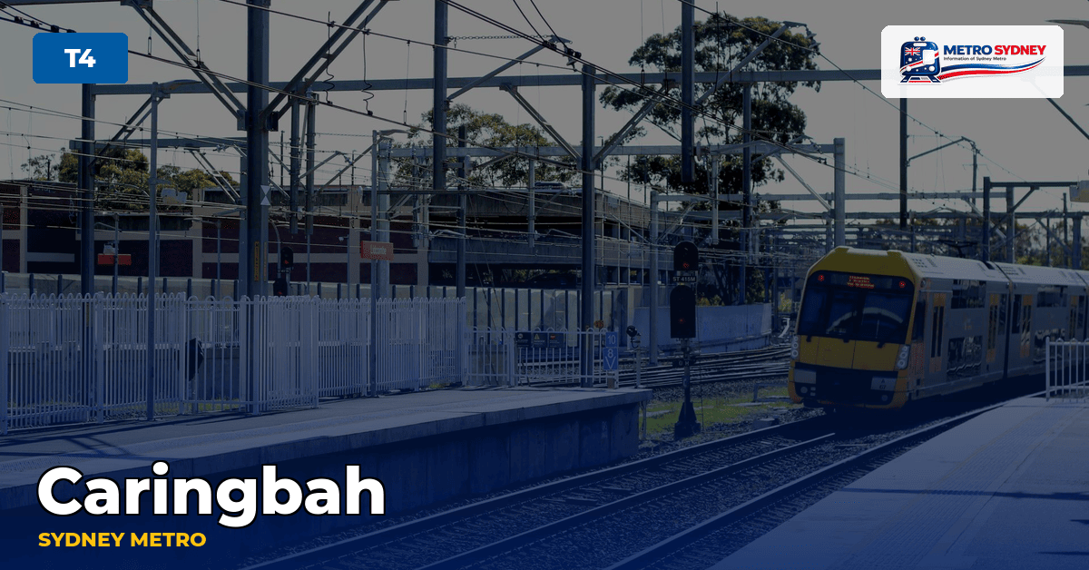 Caringbah station — Sydney Metro