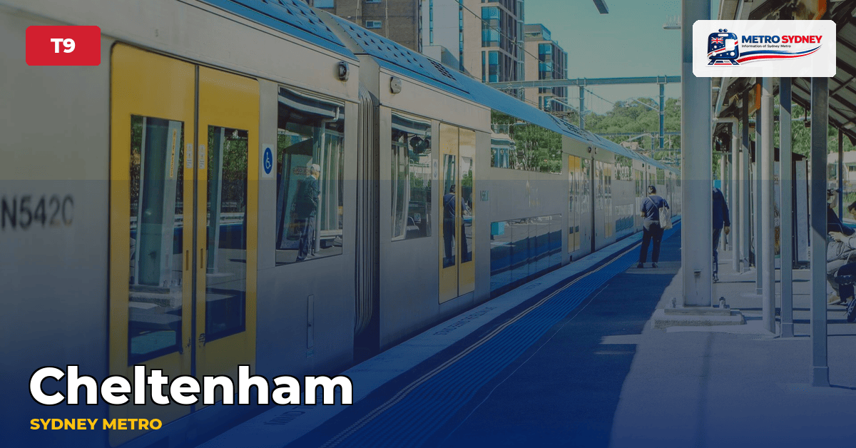 Cheltenham station — Sydney Metro