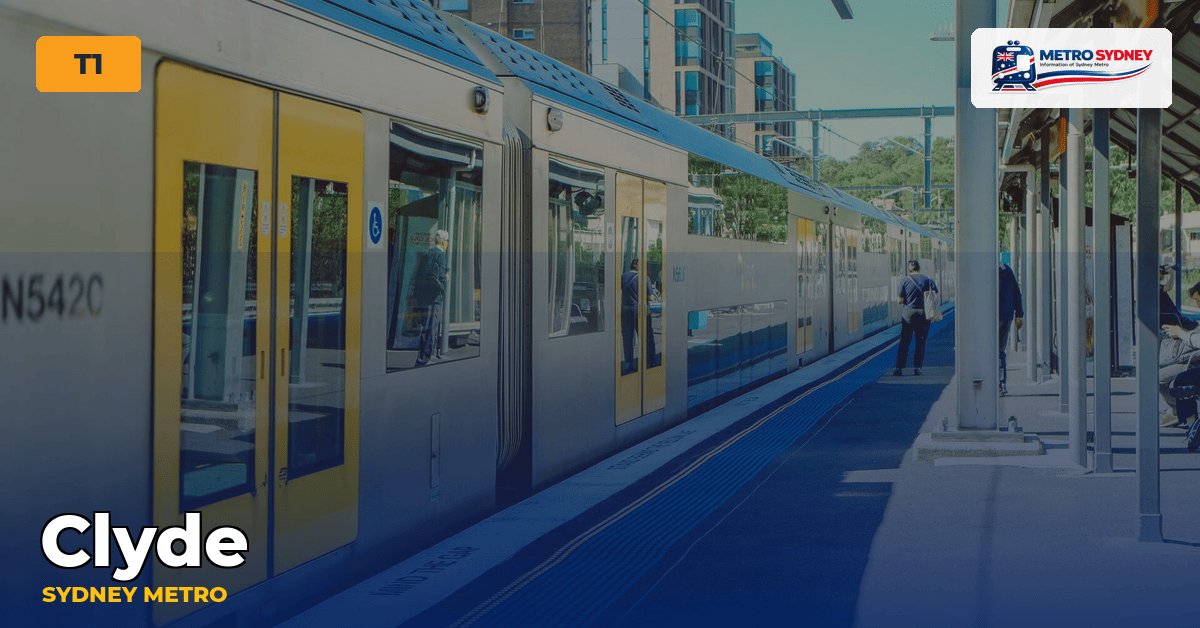 Clyde station — Sydney Metro