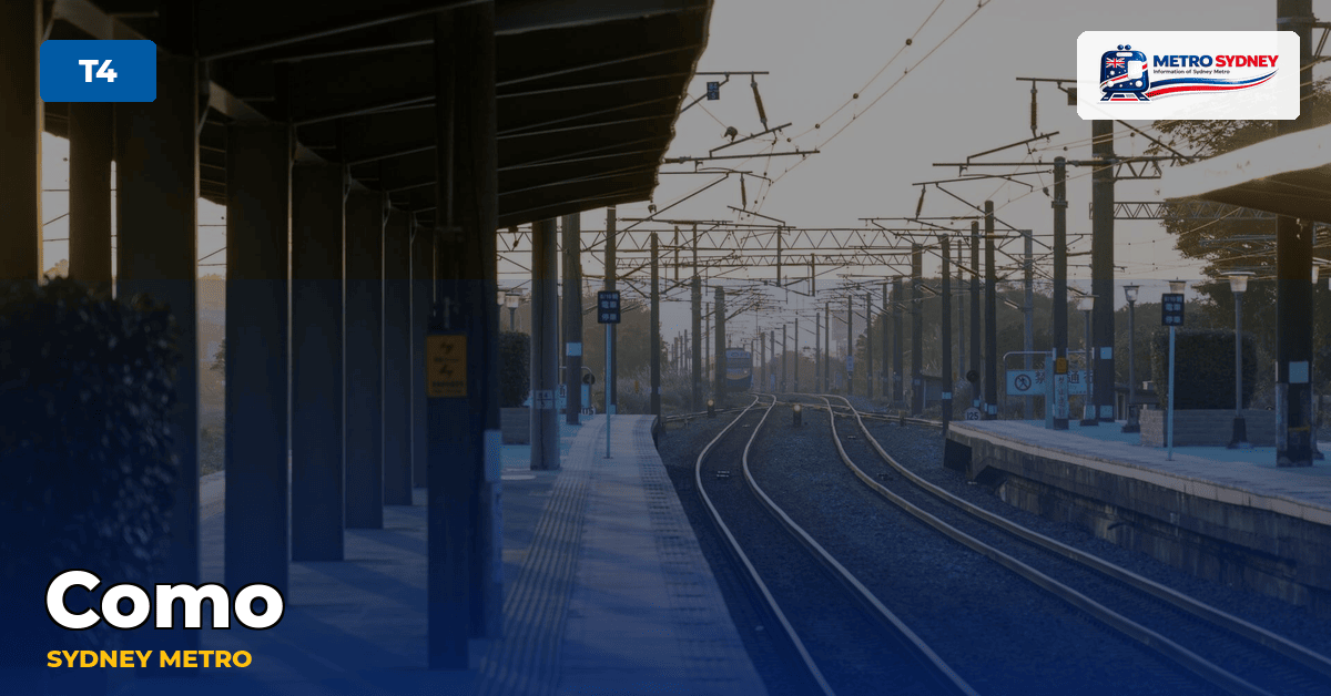 Como station — Sydney Metro