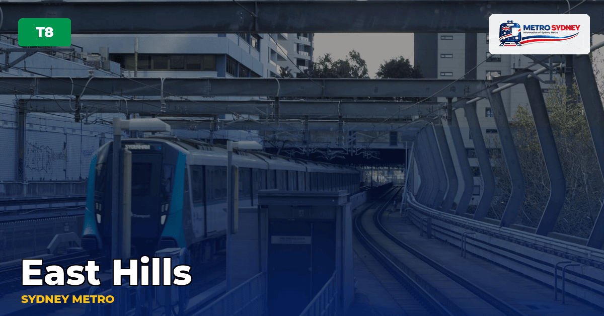 East Hills station — Sydney Metro