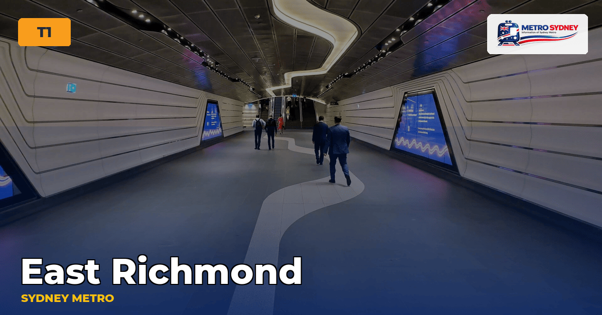 East Richmond station — Sydney Metro