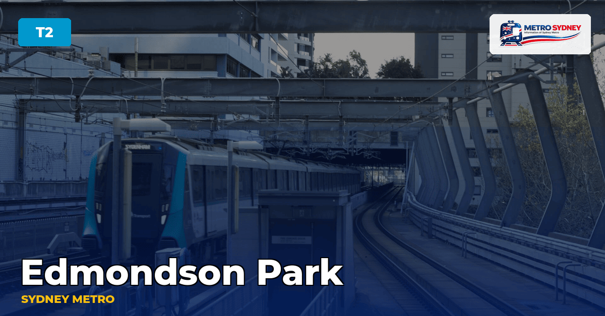 Edmondson Park station — Sydney Metro