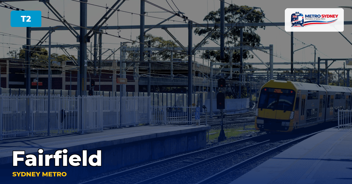 Fairfield station — Sydney Metro