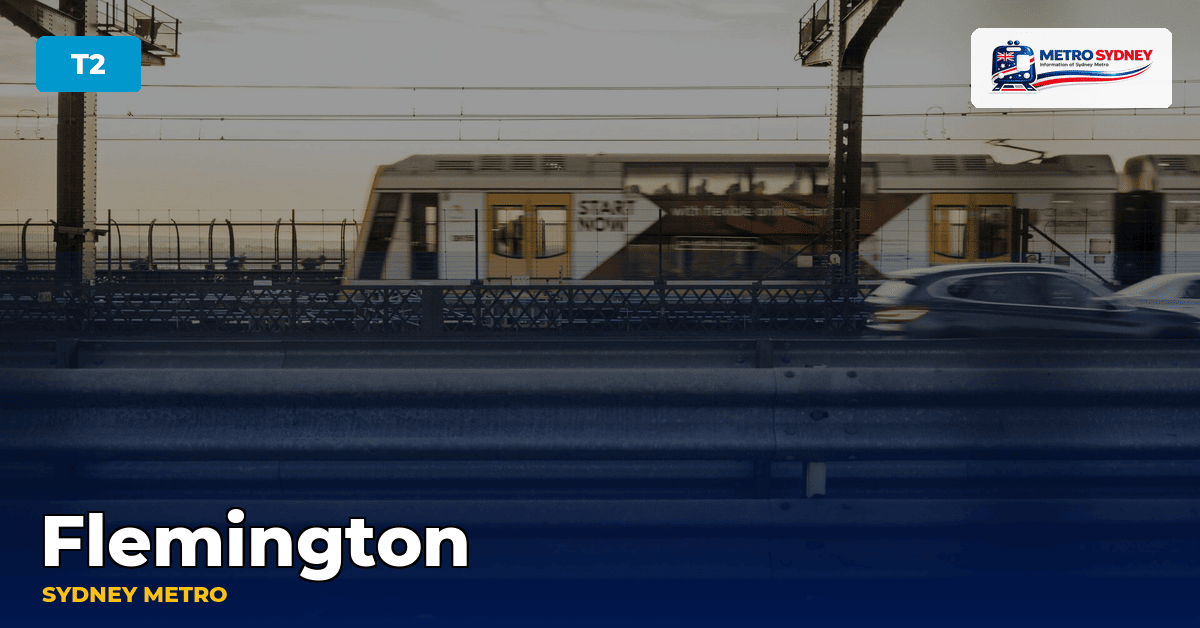 Flemington station — Sydney Metro