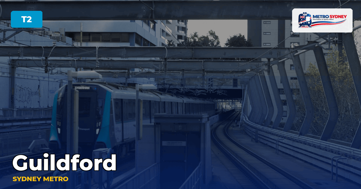 Guildford station — Sydney Metro