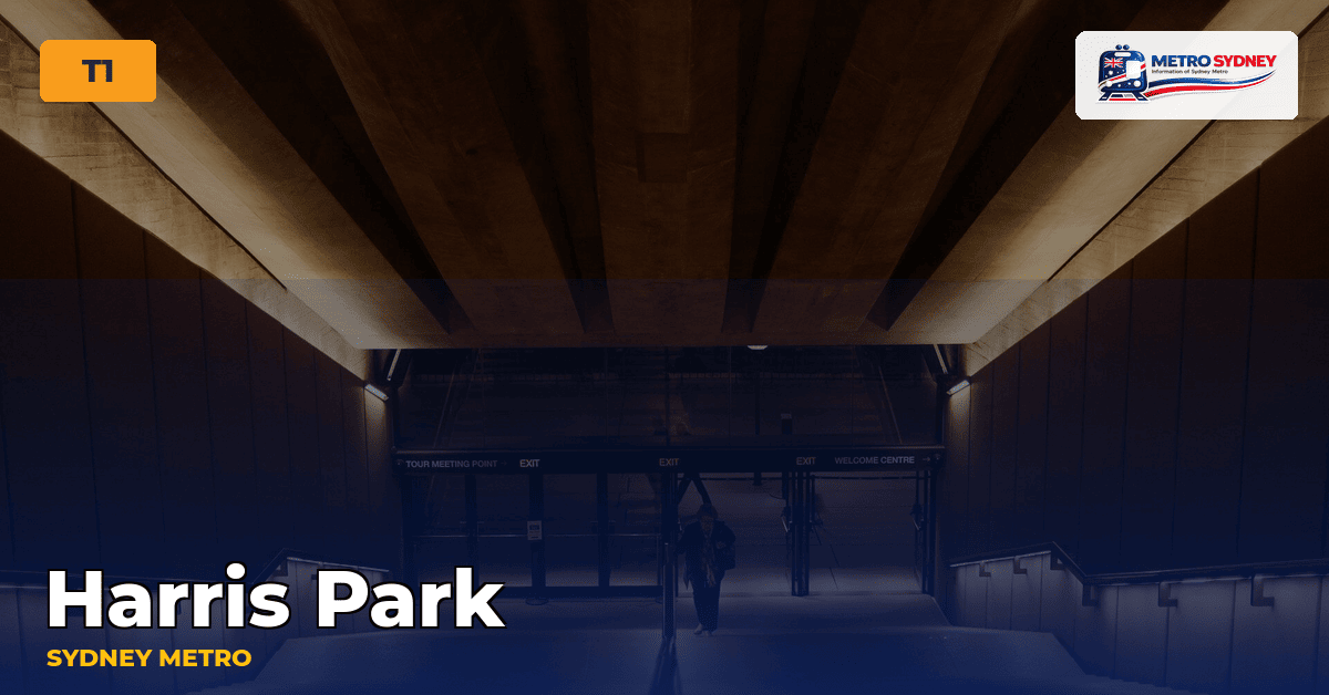 Harris Park station — Sydney Metro