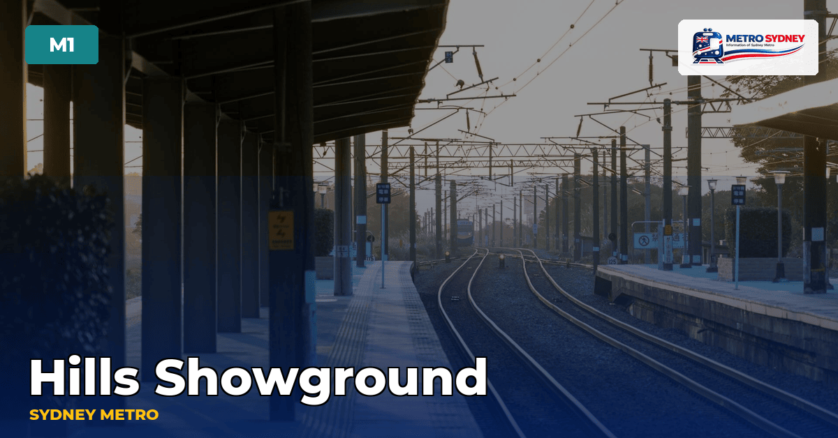 Hills Showground station — Sydney Metro