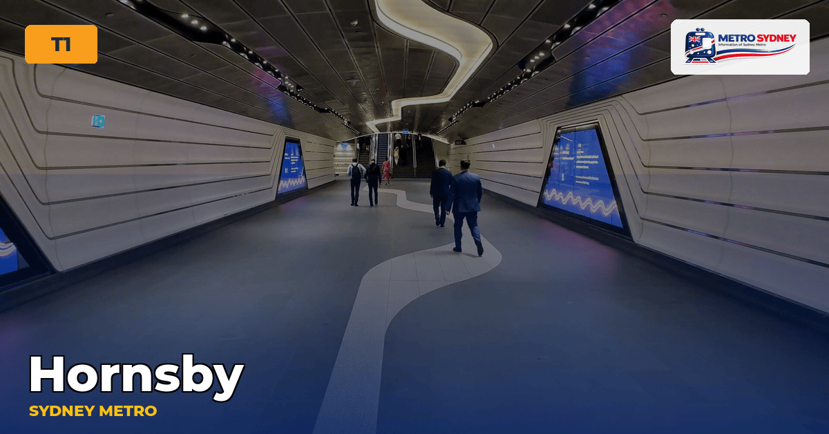 Hornsby station — Sydney Metro