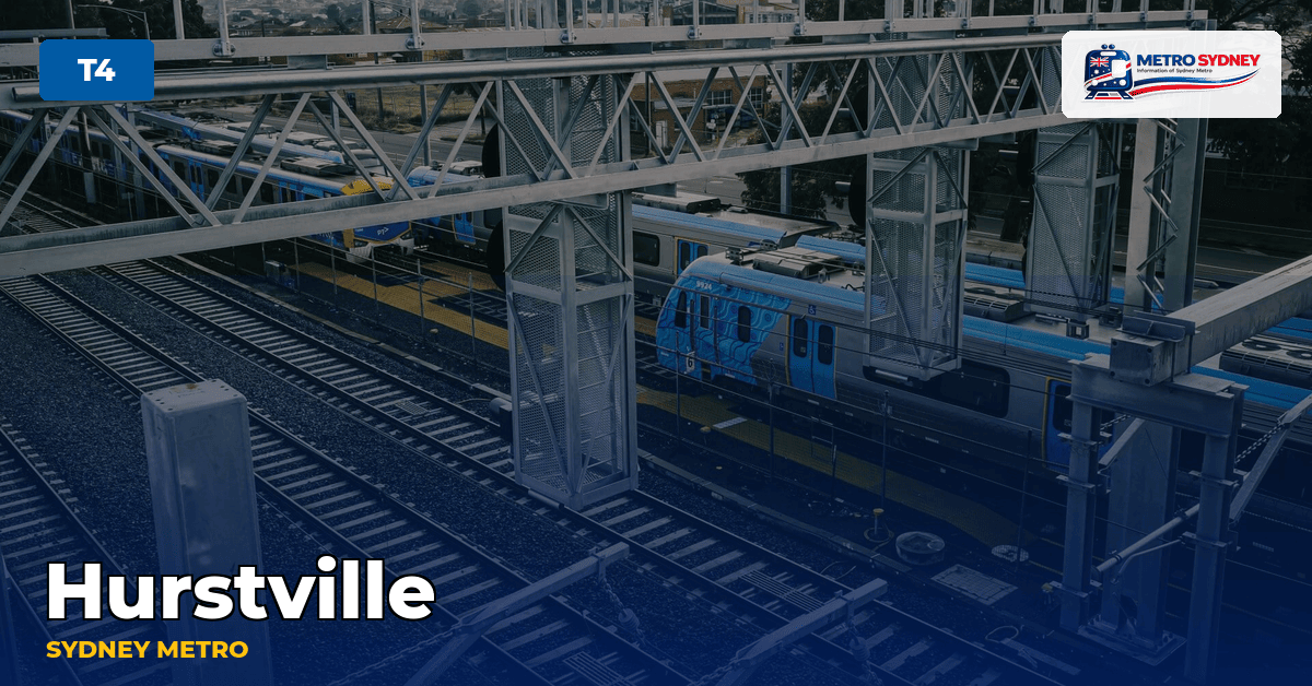 Hurstville station — Sydney Metro