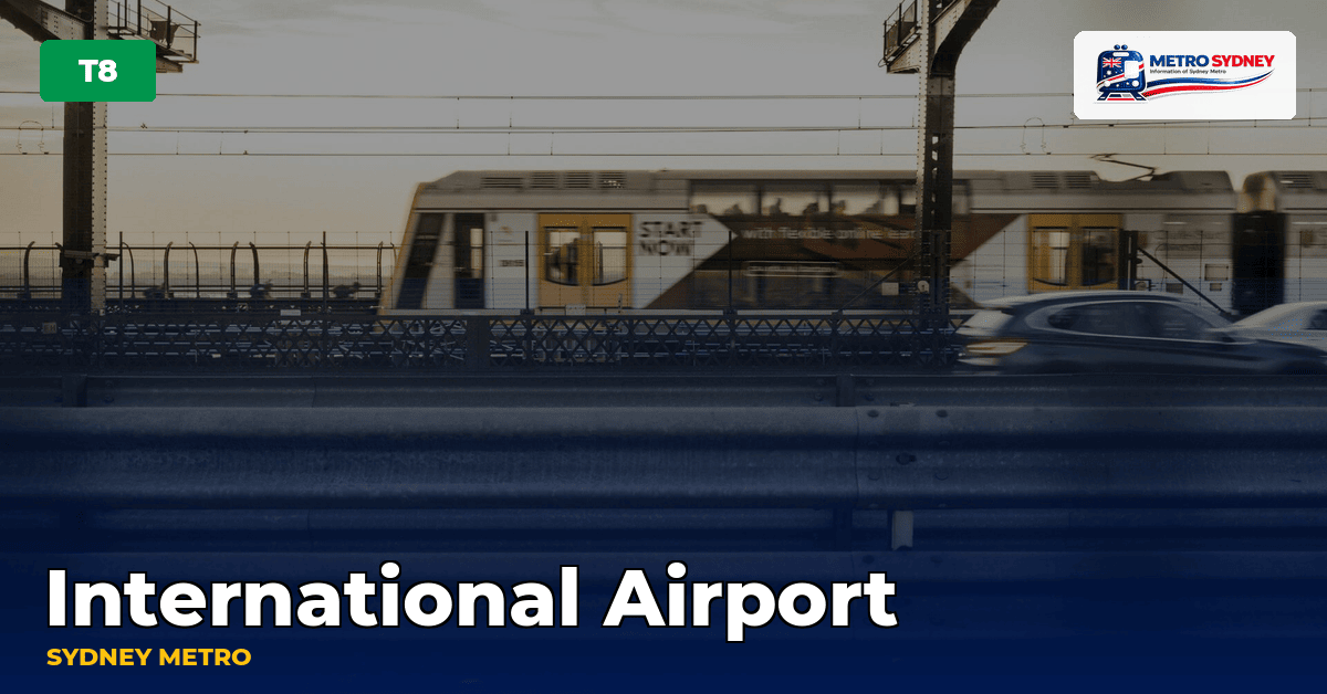 International Airport station — Sydney Metro