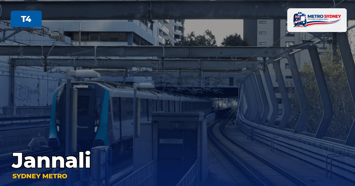Jannali station — Sydney Metro