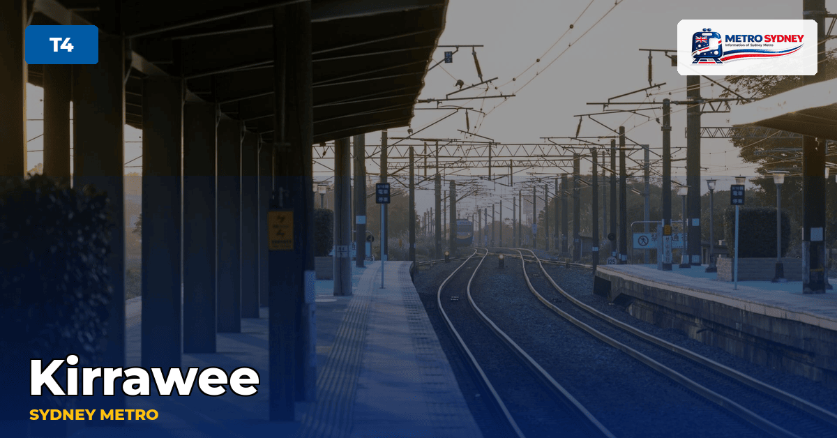Kirrawee station — Sydney Metro
