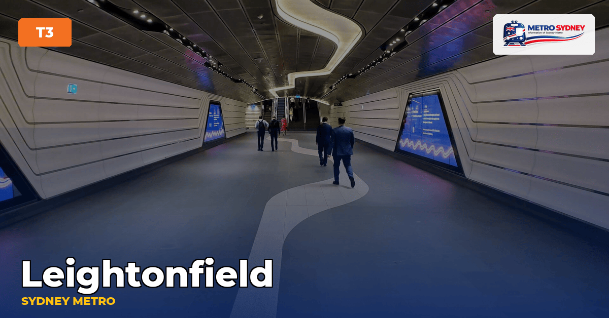 Leightonfield station — Sydney Metro