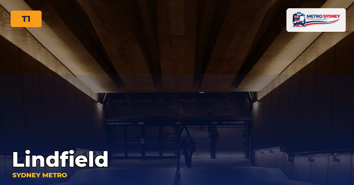 Lindfield station — Sydney Metro