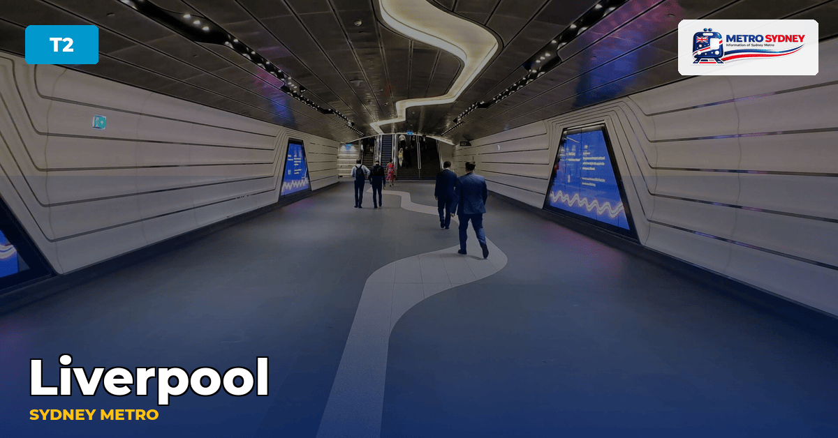 Liverpool station — Sydney Metro
