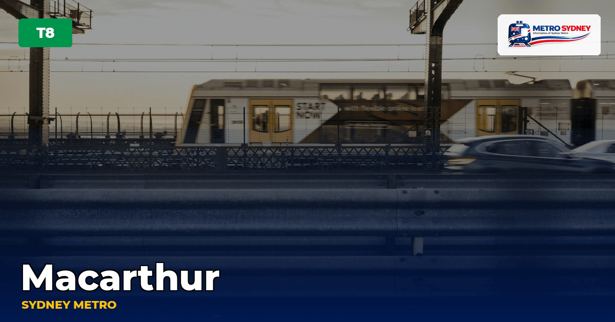 Macarthur station — Sydney Metro