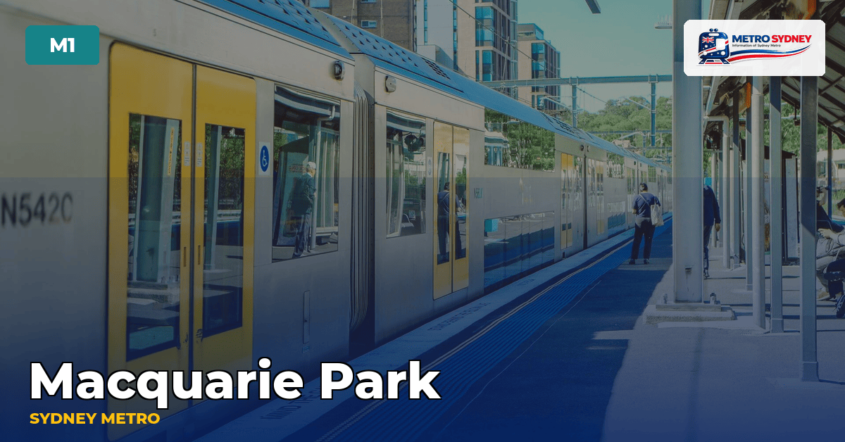 Macquarie Park station — Sydney Metro