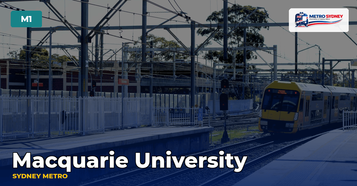 Macquarie University station — Sydney Metro