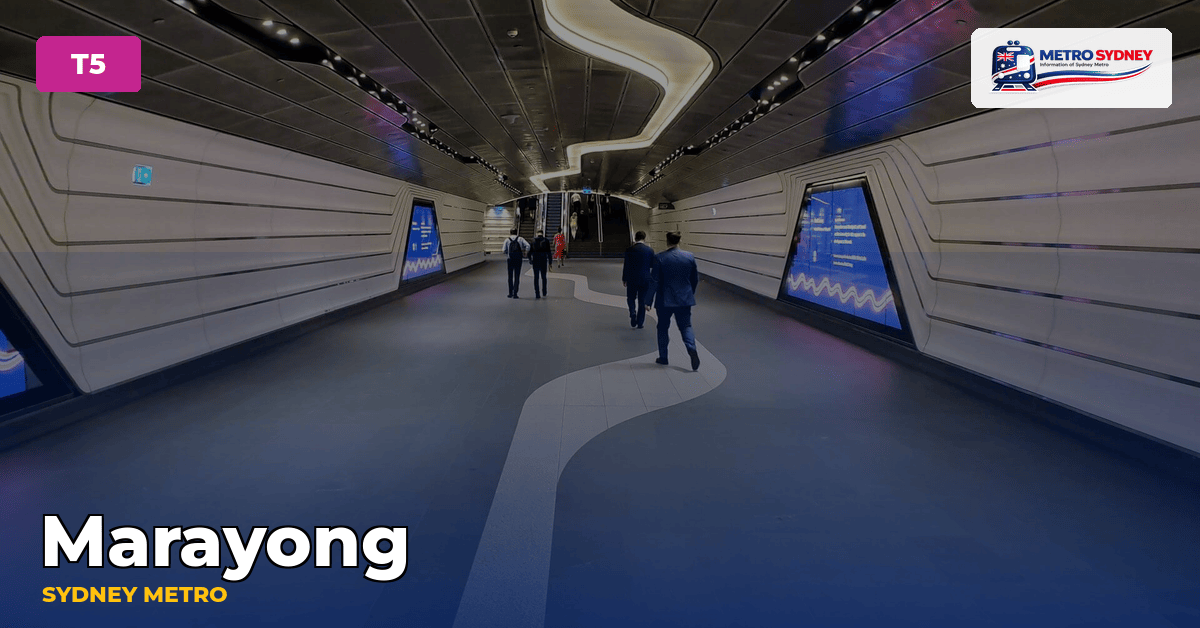 Marayong station — Sydney Metro