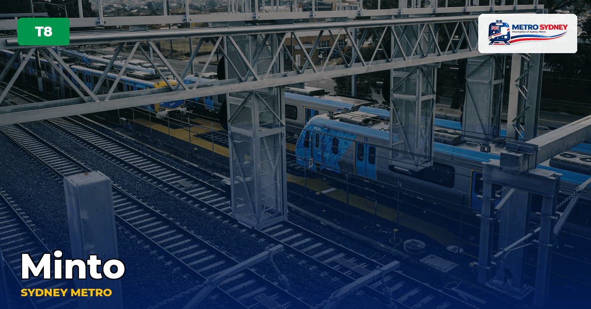 Minto station — Sydney Metro