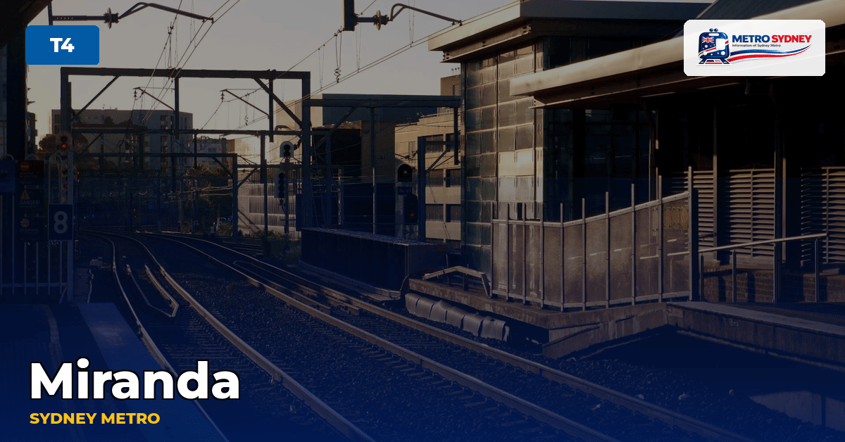 Miranda station — Sydney Metro
