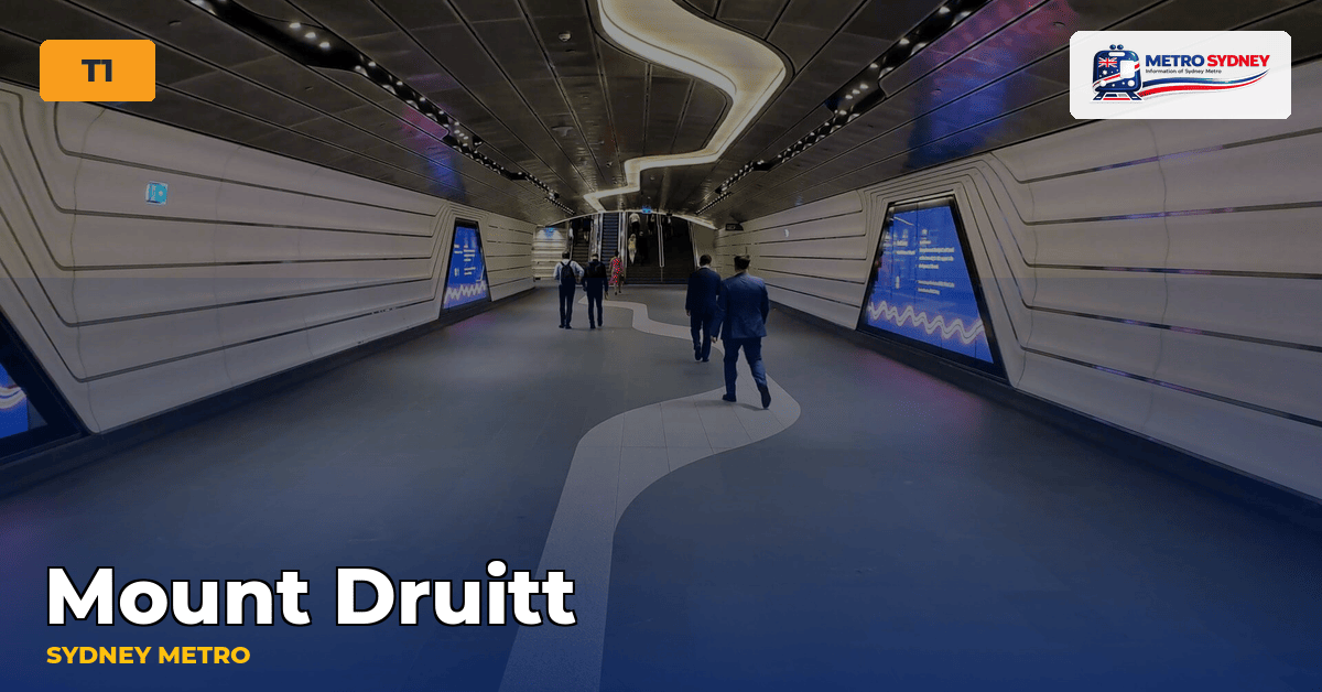 Mount Druitt station — Sydney Metro