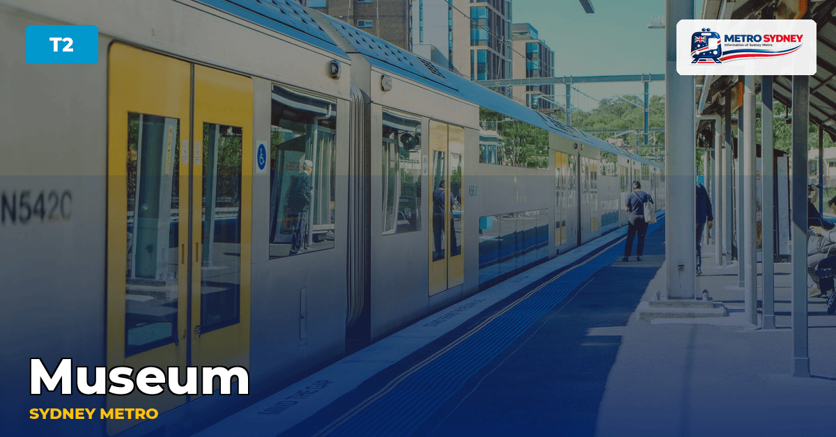 Museum station — Sydney Metro