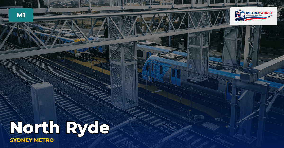 North Ryde station — Sydney Metro