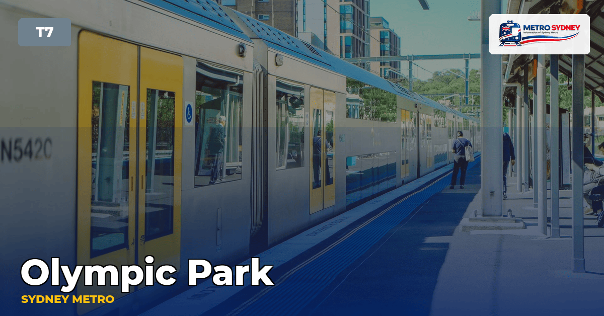 Olympic Park station — Sydney Metro