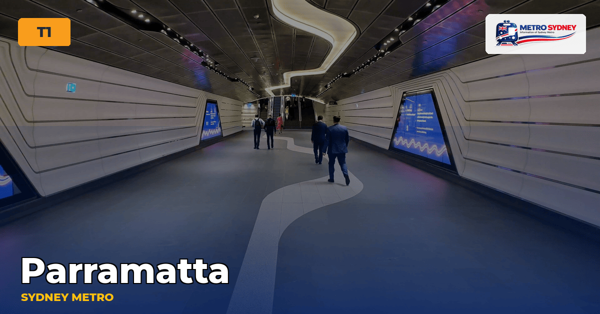 Parramatta station — Sydney Metro