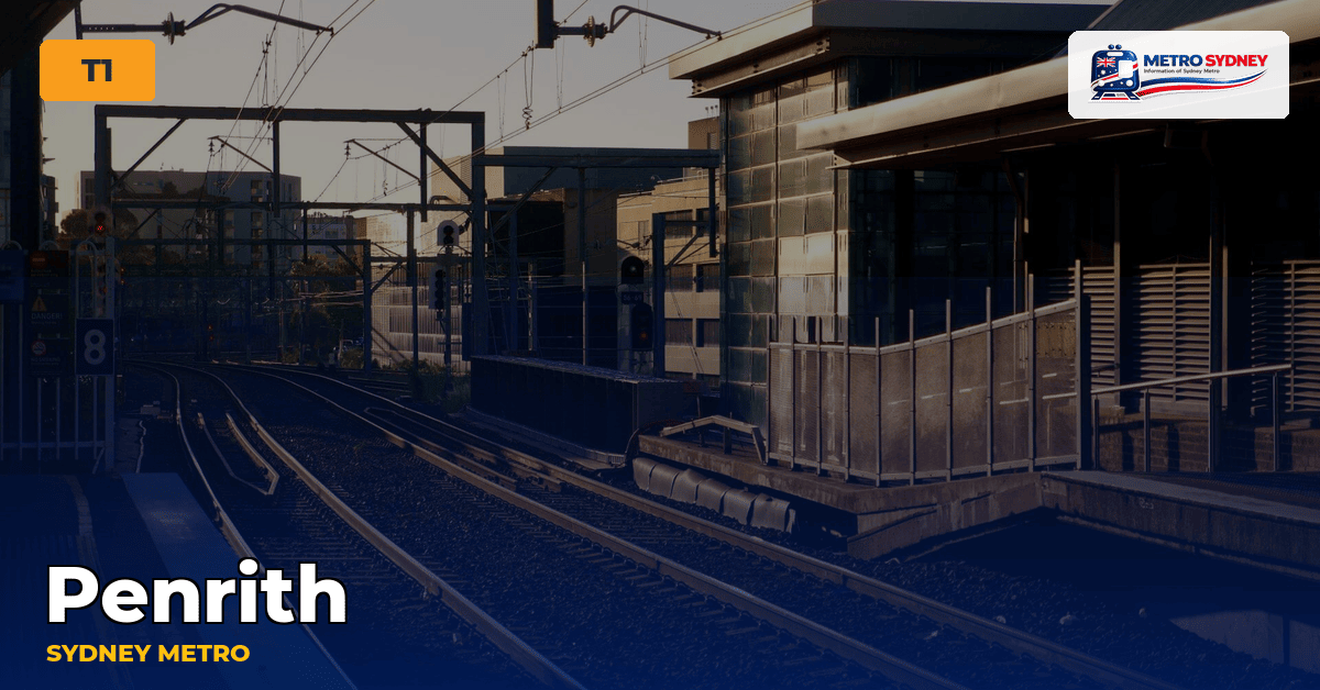 Penrith station — Sydney Metro