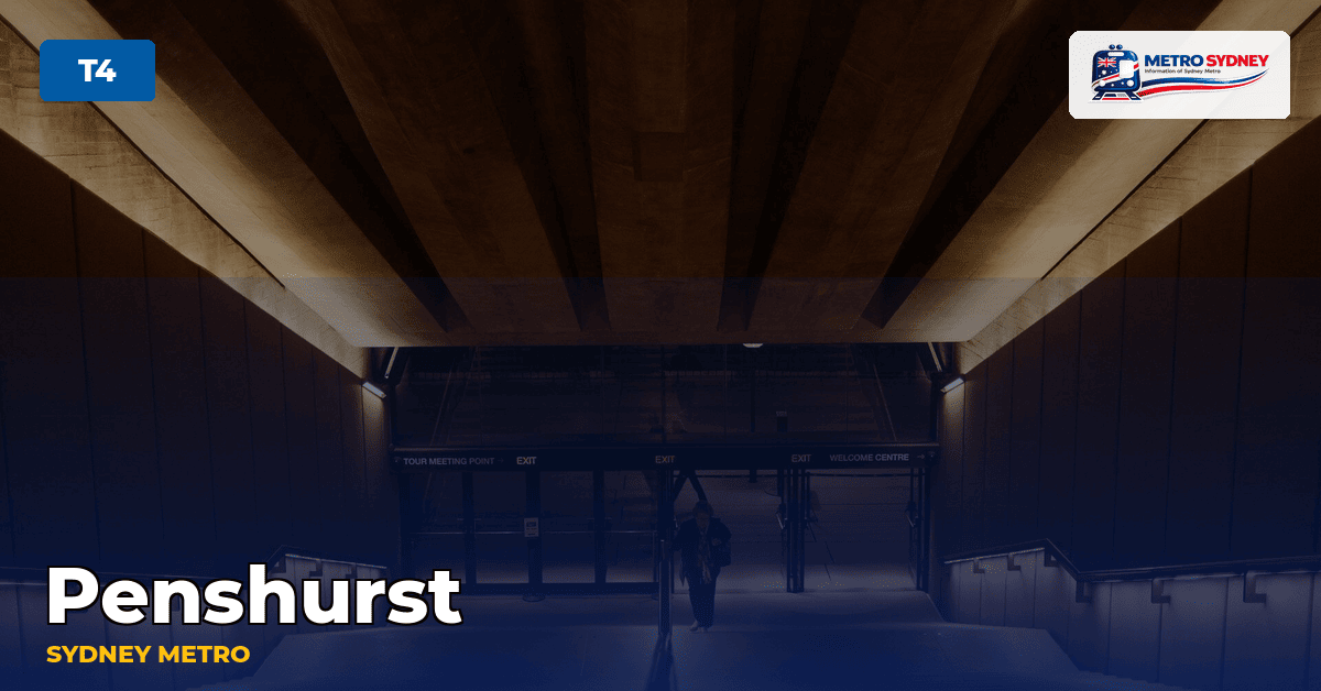 Penshurst station — Sydney Metro