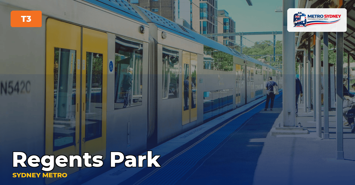 Regents Park station — Sydney Metro