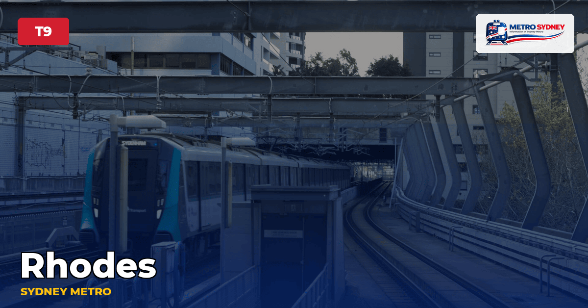 Rhodes station — Sydney Metro