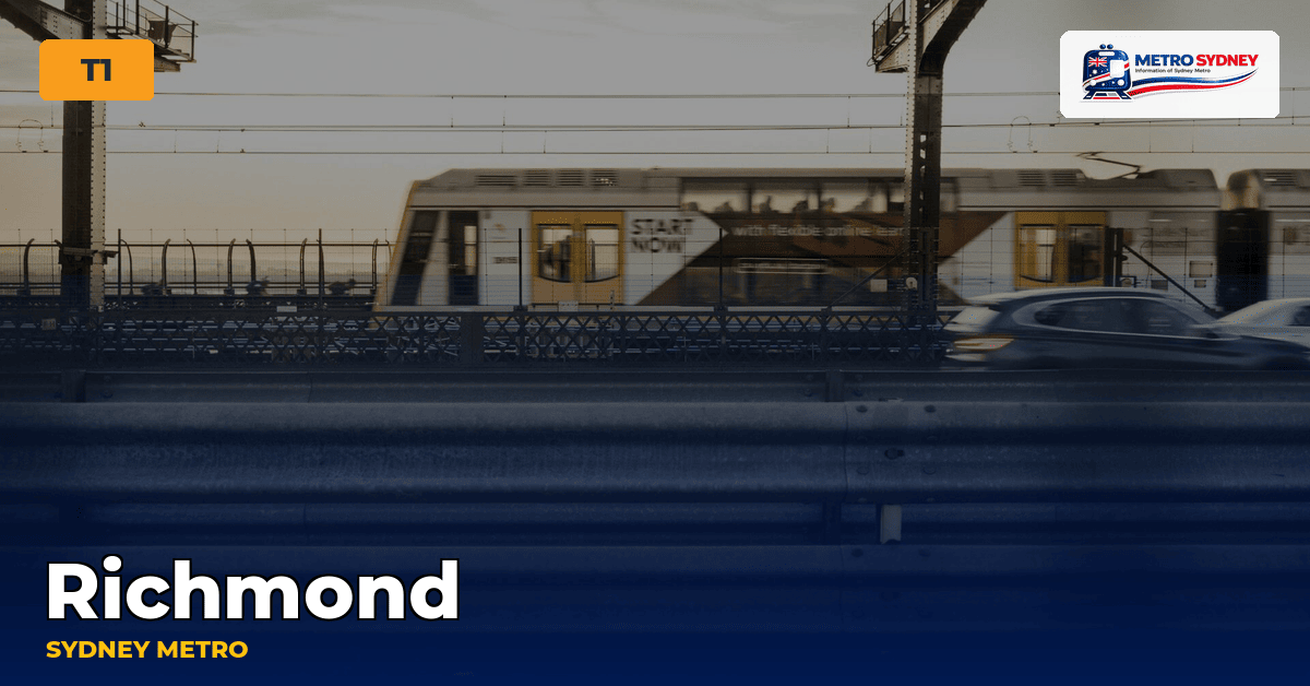 Richmond station — Sydney Metro