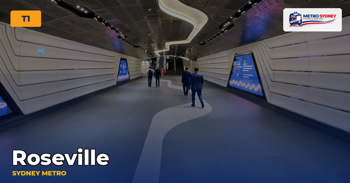 Roseville station — Sydney Metro