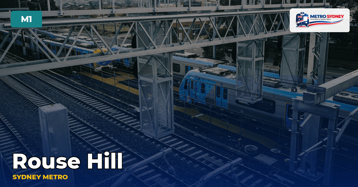 Rouse Hill station — Sydney Metro