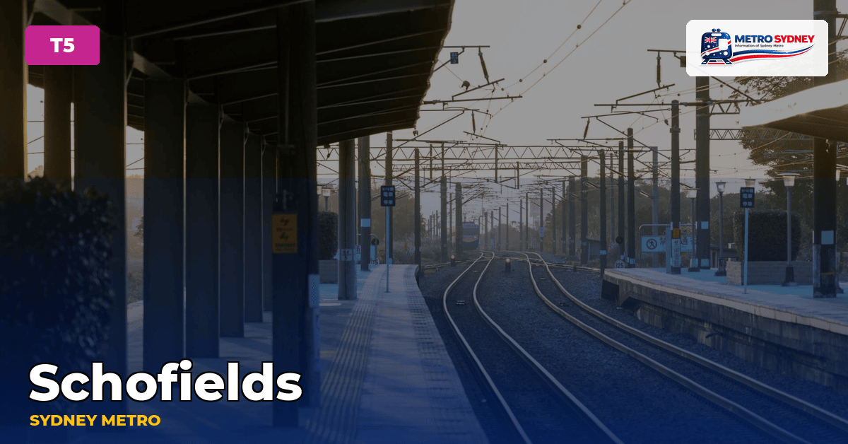 Schofields station — Sydney Metro
