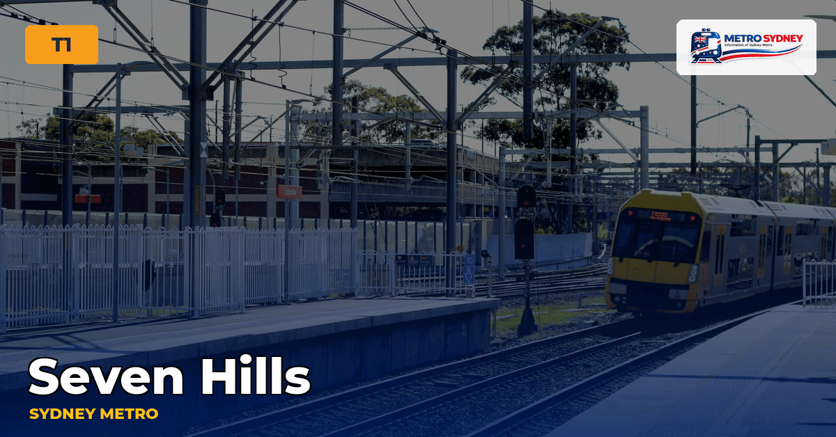 Seven Hills station — Sydney Metro