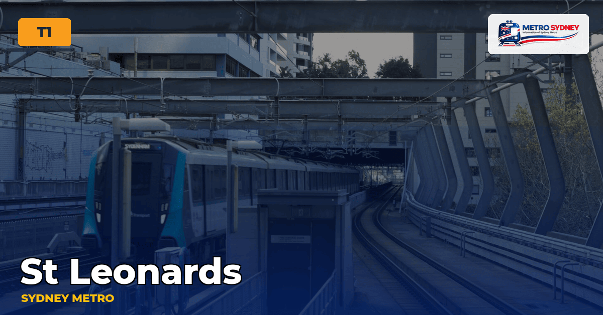 St Leonards station — Sydney Metro